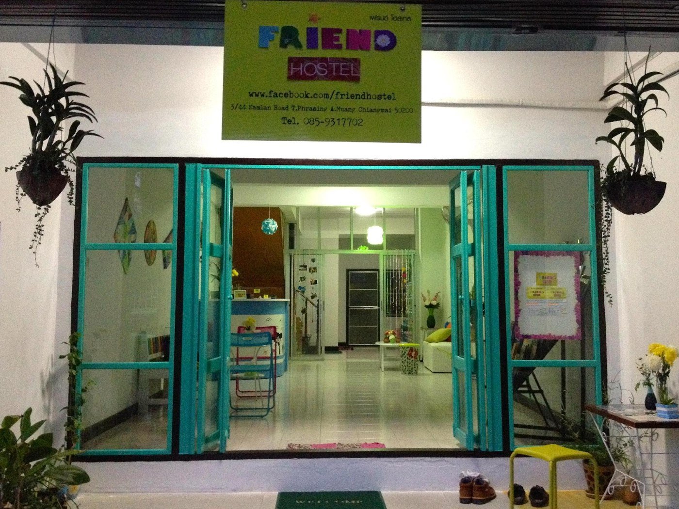 Friend Hostel entrance