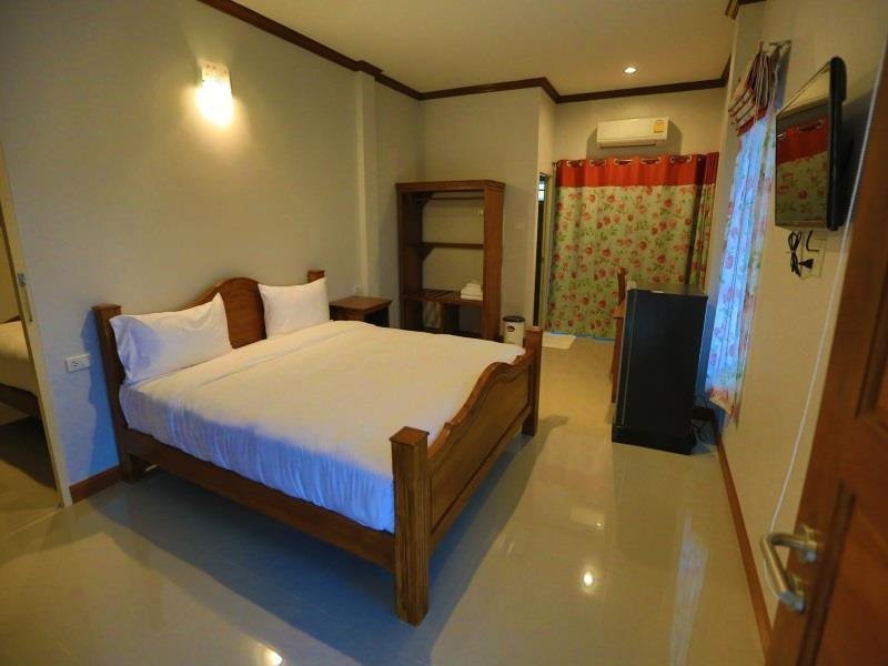 Double bedroom at Suksopha Resort