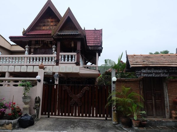 Thai-style house entrance at The Guesthouse Chiangmai